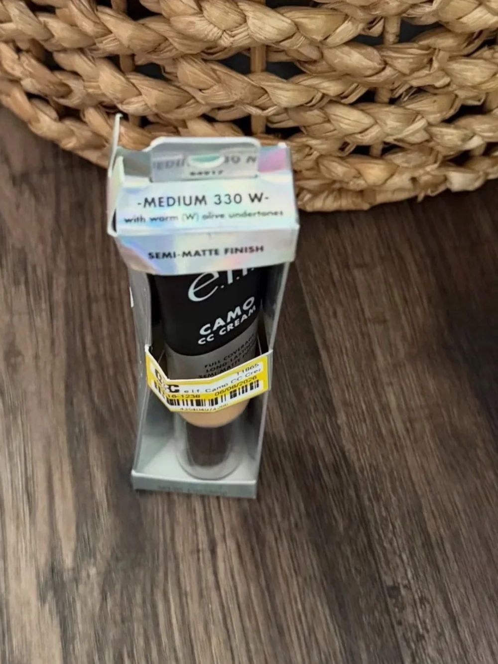Camo CC Cream - 330 W Medium - 1.05oz: SPF 30, Full Coverage, vegan. new